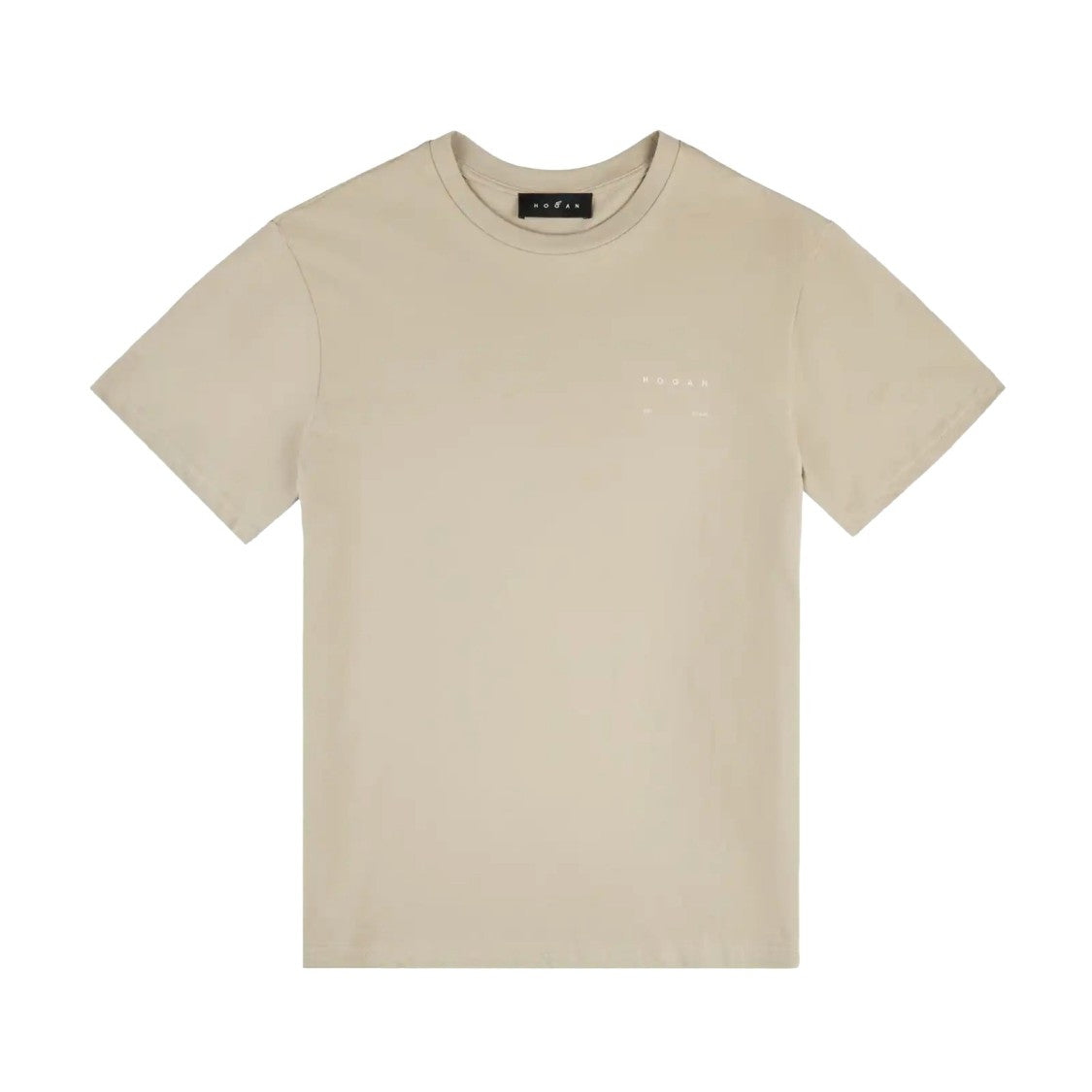 Hogan Ecru T-Shirt With Regular Fit