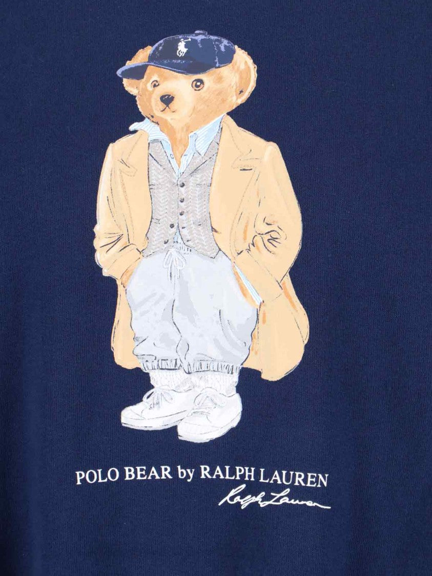 Polo Ralph Lauren Relaxed Fit Graphic Hoodie With Polo Bear Design