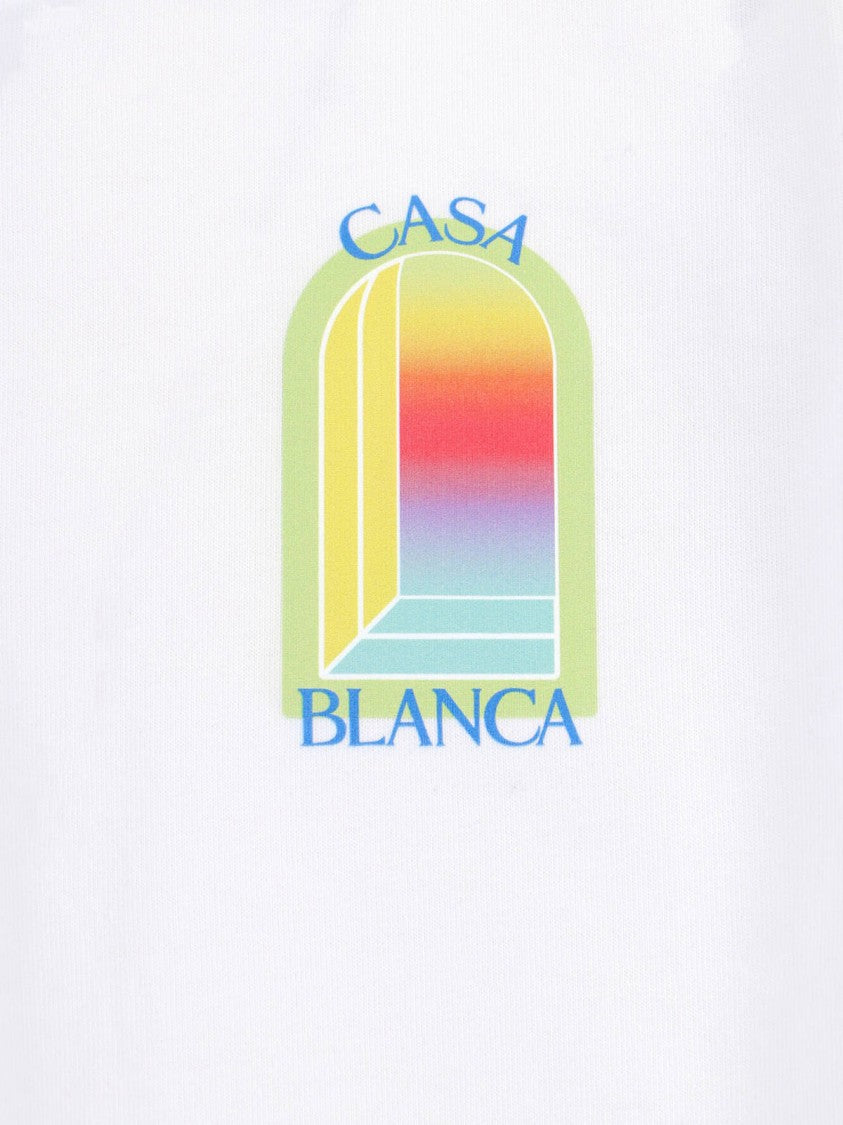 Casablanca White L’Arche T-Shirt