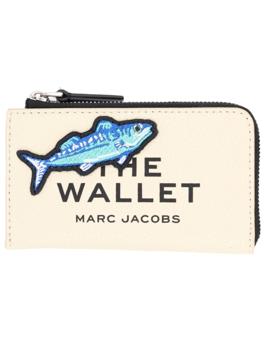 Marc Jacobs The Camp Patchwork Zip-Around Leather Wallet