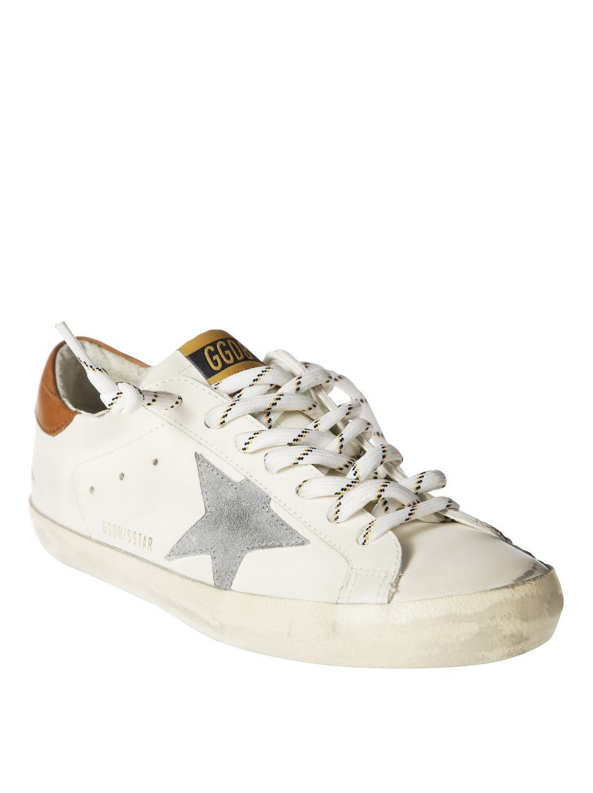 Golden Goose Superstar Leather Uppe Toe Sneakers