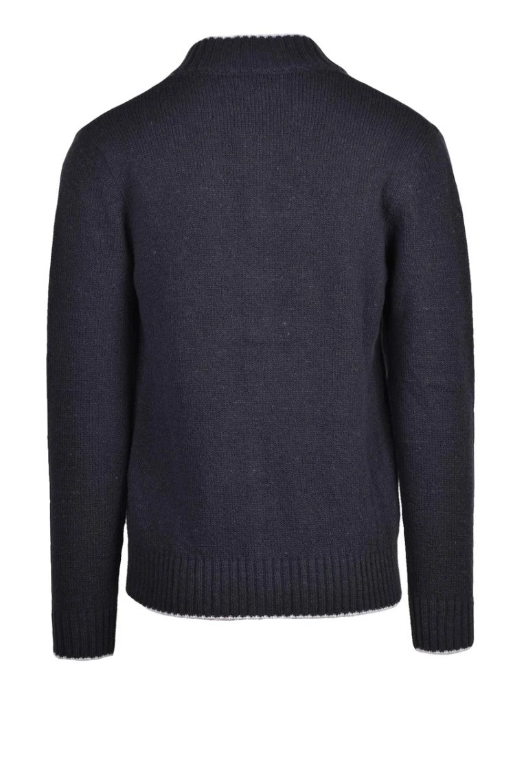 Eleventy Wool Cashmere Button Cardigan - Grey