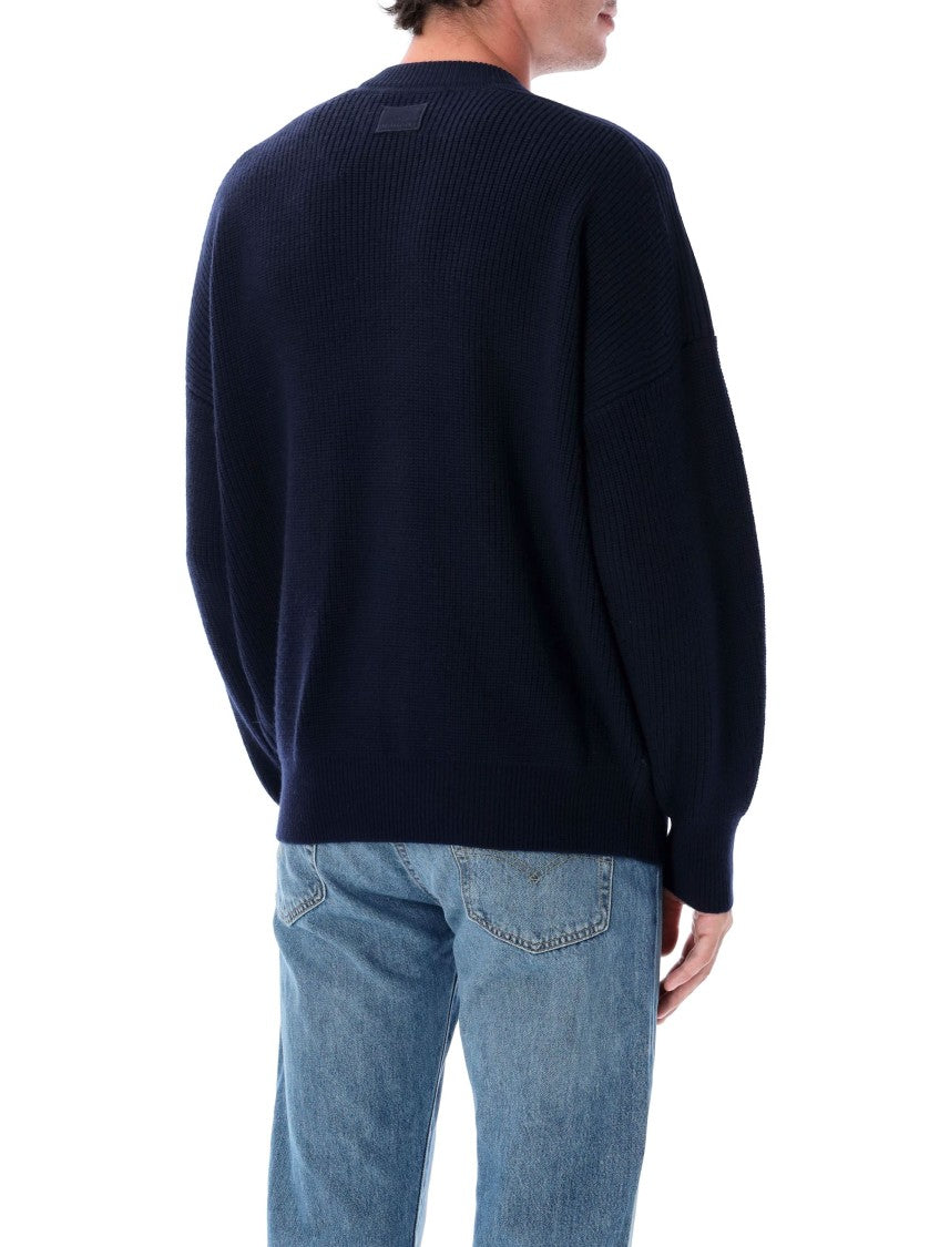 Isabel Marant Barry Chunky Ribbed Knit Sweater