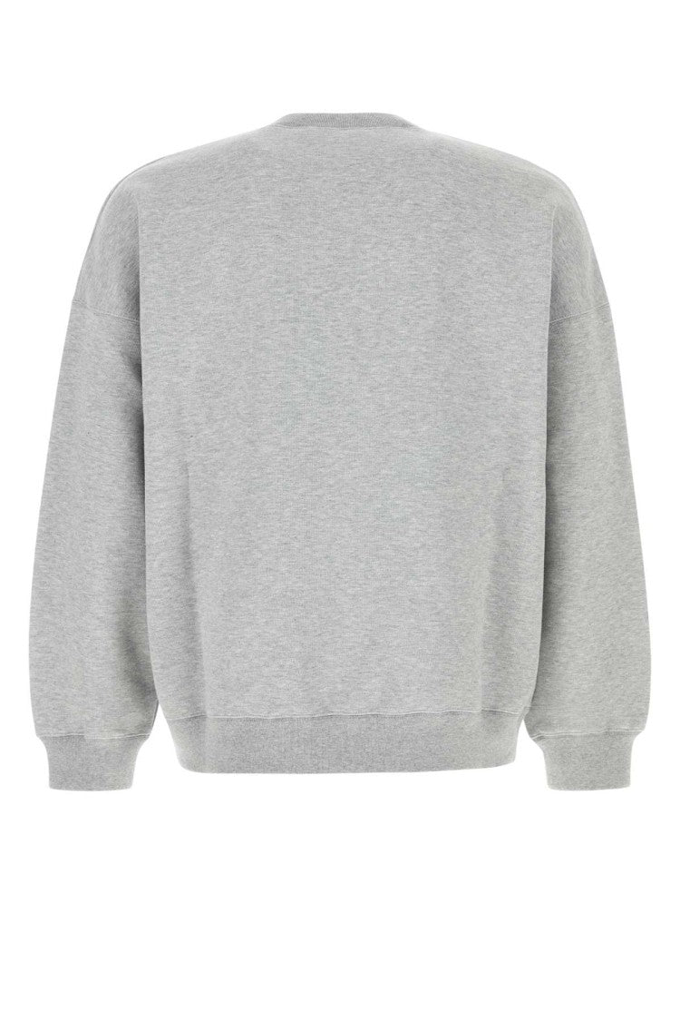 Gucci Grey Cotton Blend Oversize Sweatshirt