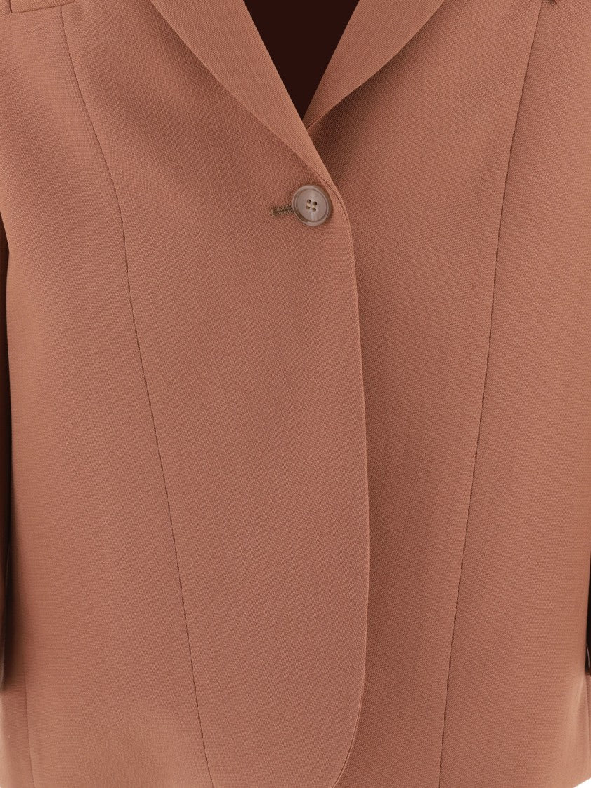 Acne Studios Single-Breasted Blazer With Tailored Fit