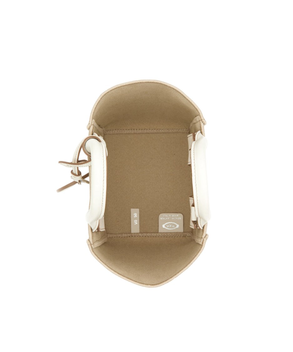 Tod's Structured Textured Tote Bag