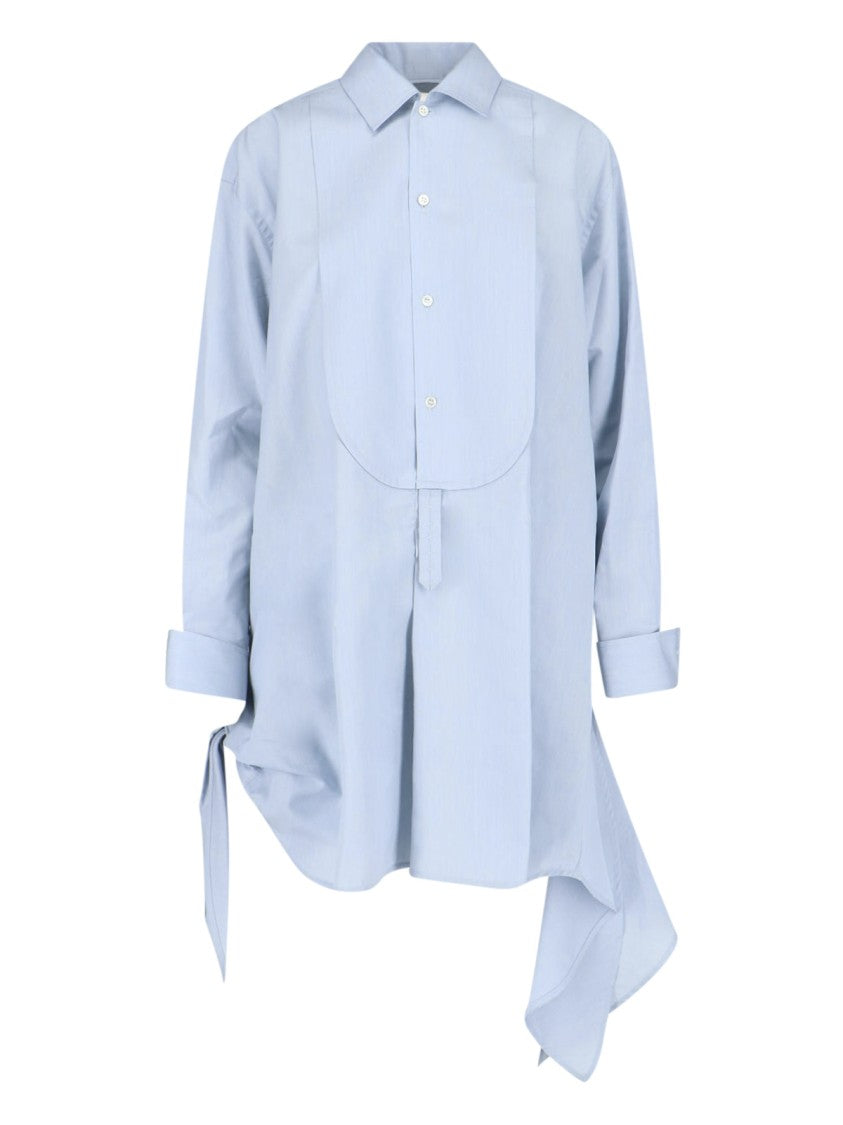 J. W. Anderson Blue Classic Anchor Embroidered Shirt Dress