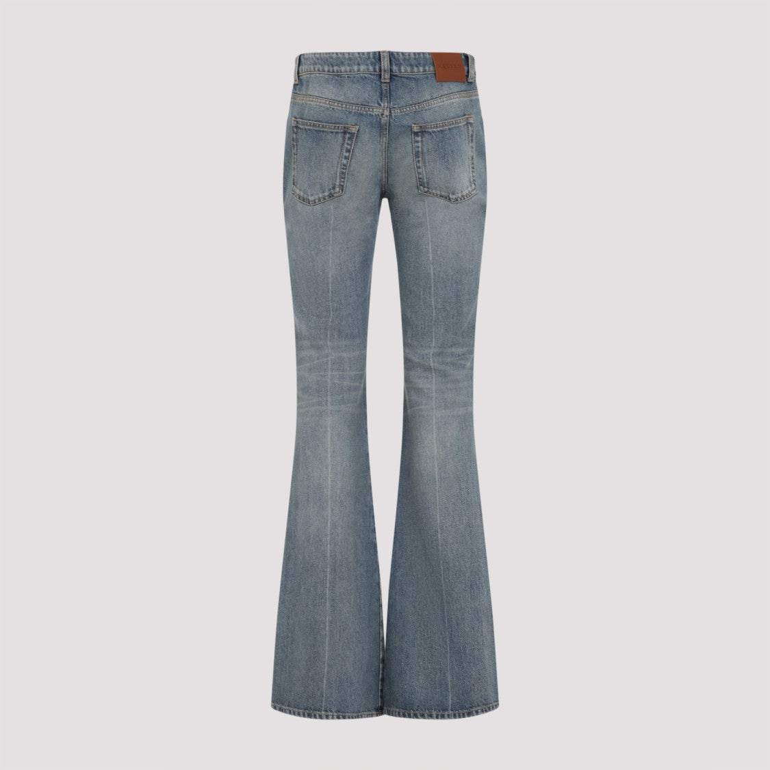 Alexander Mcqueen Light Blue Cotton Jeans