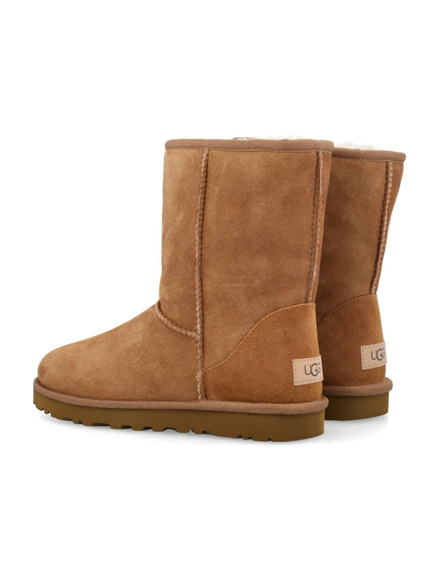 Ugg Classic Short Suede Lambswool Boots
