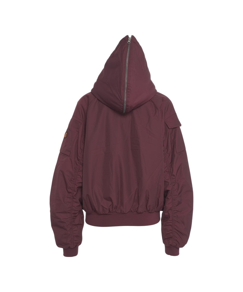 Save The Duck Bomber Jacket With Fixed Hood