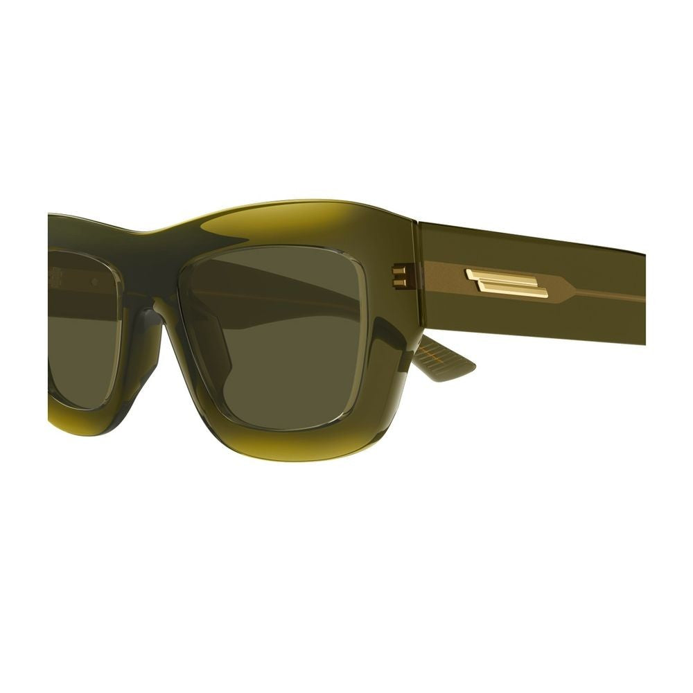 Bottega Veneta Bv1357s Ribbon Line Oversized Square Sunglasses