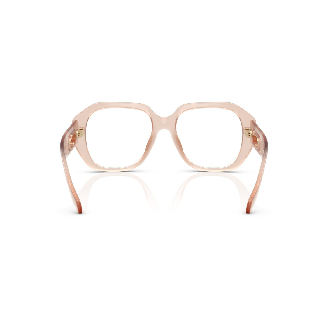 Michael Kors 0Mk4148u Oversized Square Frames With Translucent Blush Finish