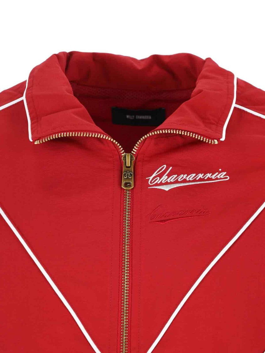 Willy Chavarria Bad Boy Zip Sweatshirt – Red