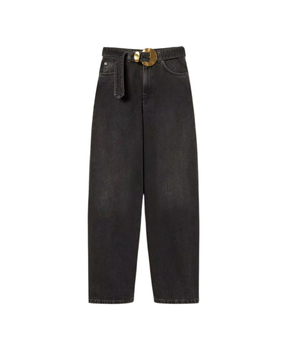 Twin-Set Wide-Leg Balloon Jeans