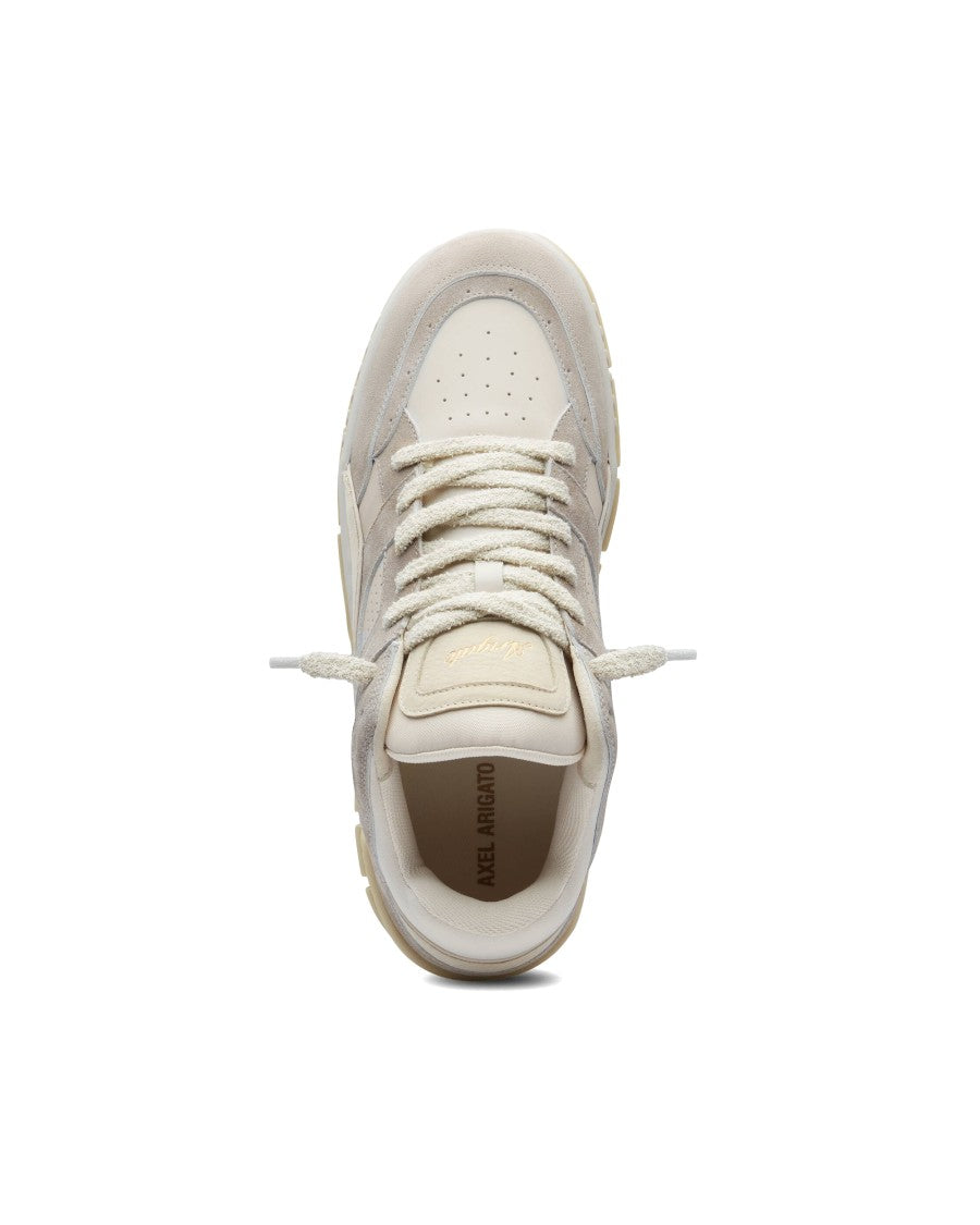 Axel Arigato Off White Taupe Area Lo Sneakers