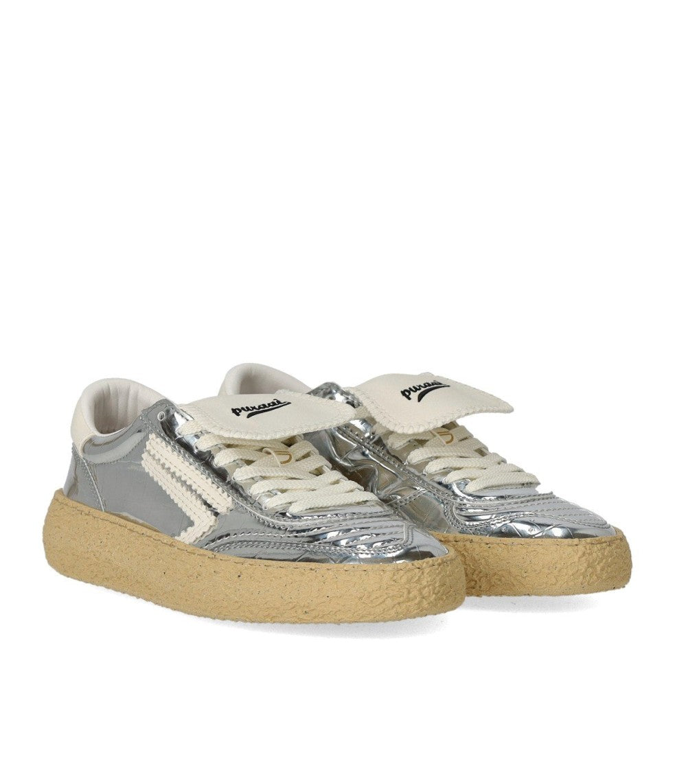 Puraai 4.05 Polly Cocco Silver Sneaker