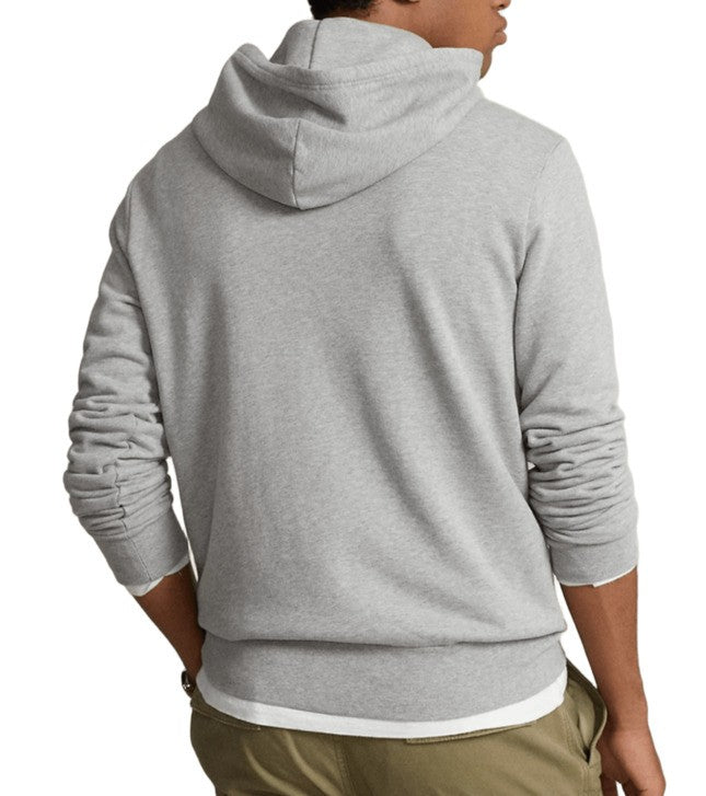Polo Ralph Lauren Vintage-Style Lightweight Cotton Hoodie With Drawstring Hood