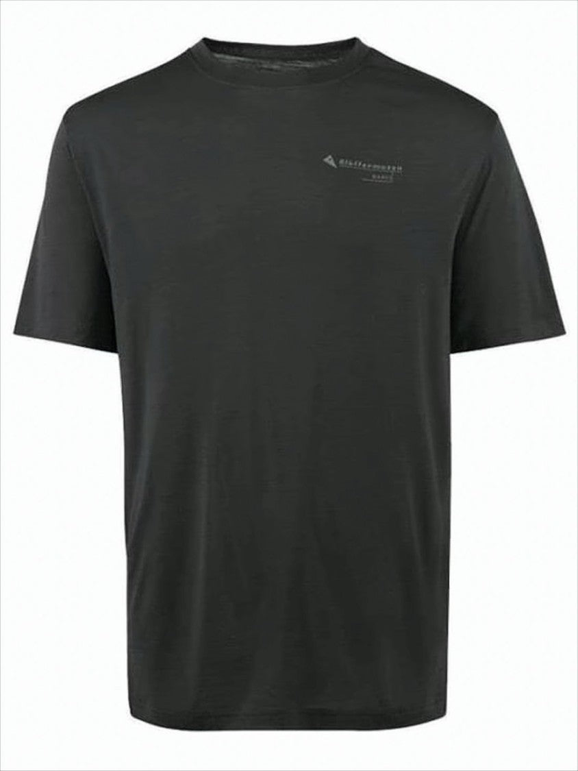 Klattermusen Relaxed-Fit Black T-Shirt With Subtle Branding