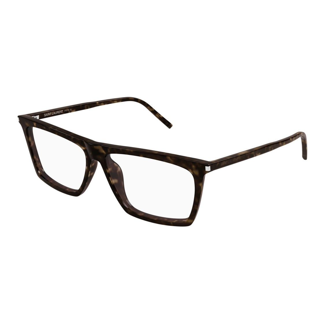 Saint Laurent Sl 803 Rectangular Tortoiseshell Sunglasses