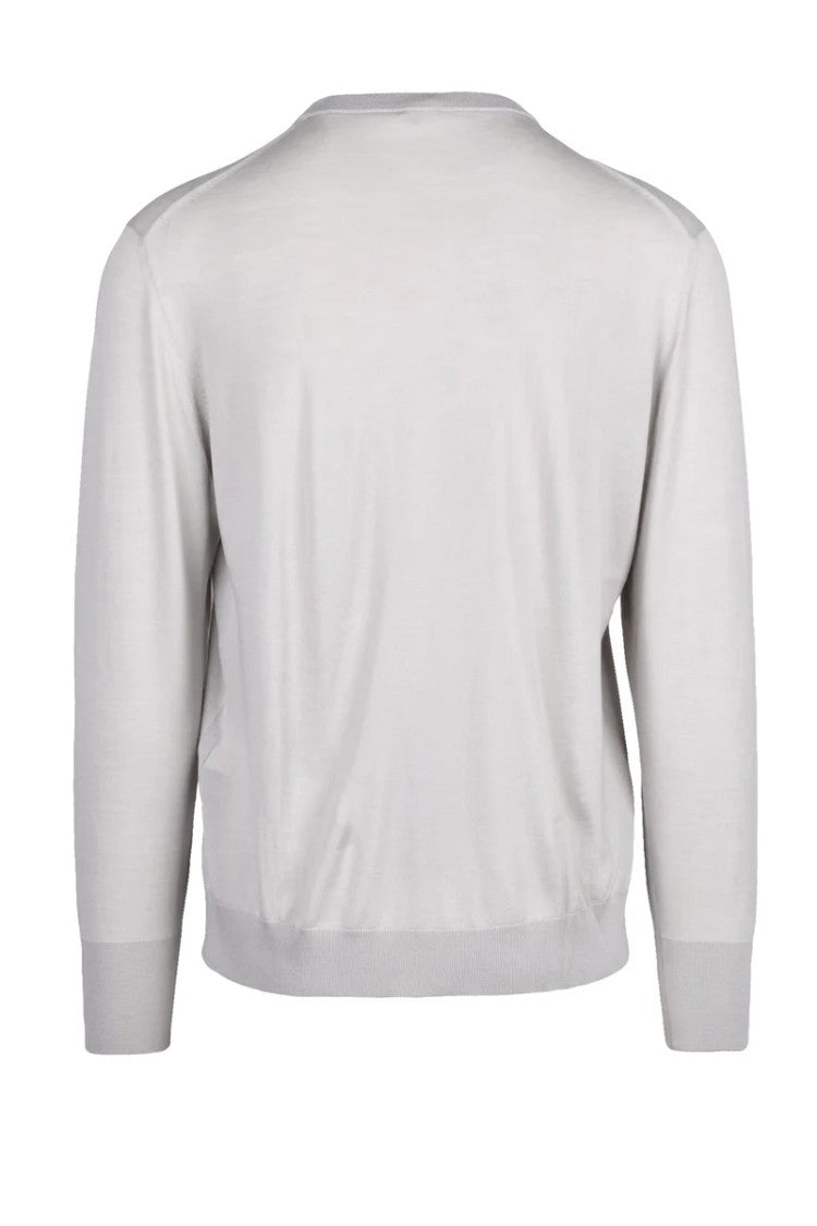 Eleventy Crewneck Sweater Wool - Sage Green