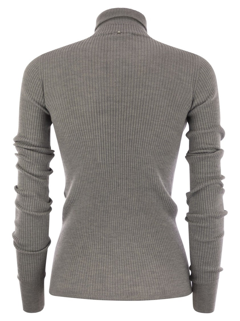 Sportmax Niagara - Wool Turtleneck Jumper