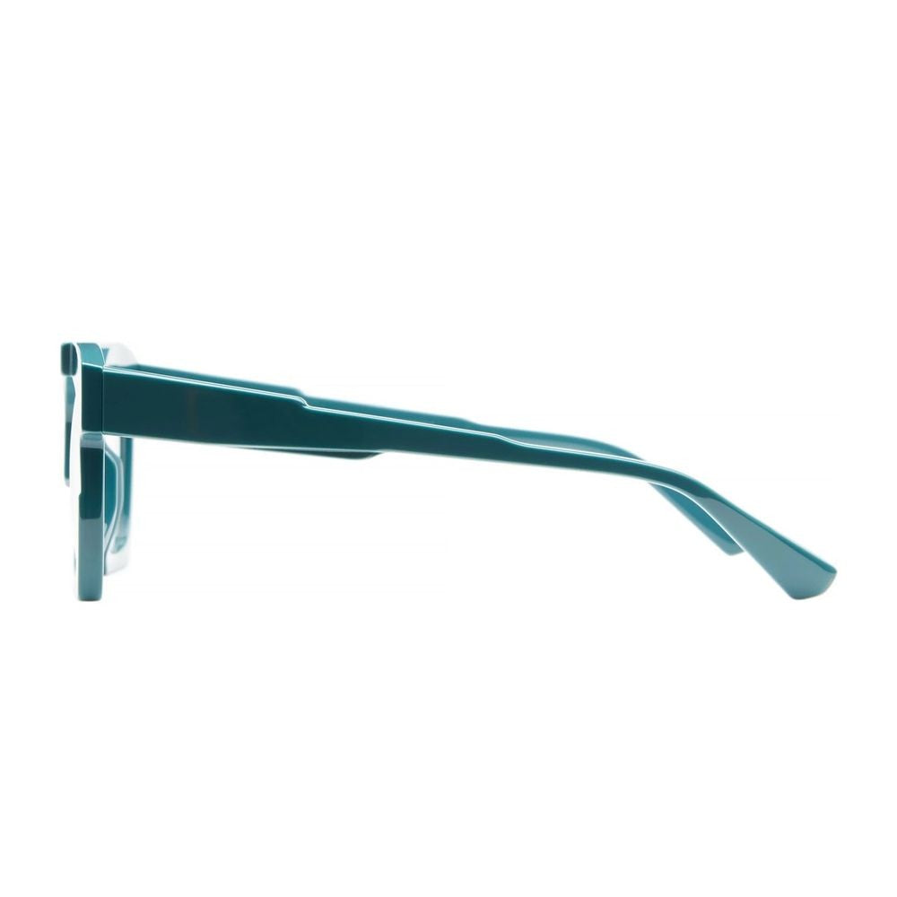Kuboraum Mask K5 Bold Sculpted Squared Teal Green Kuboraum Eyewear