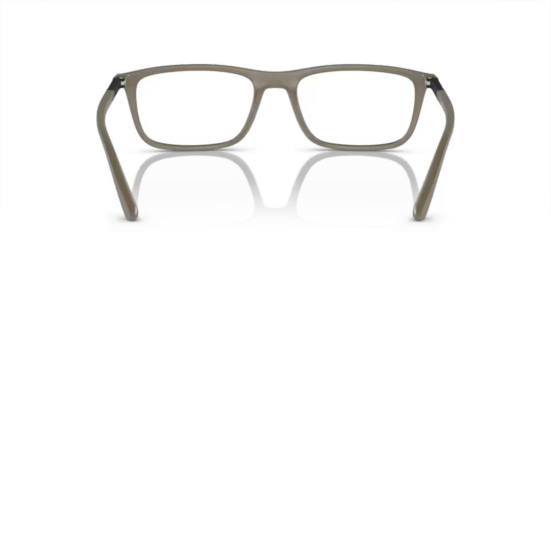 Emporio Armani 4160 Sole Rectangular Eyeglasses With Matte Frame