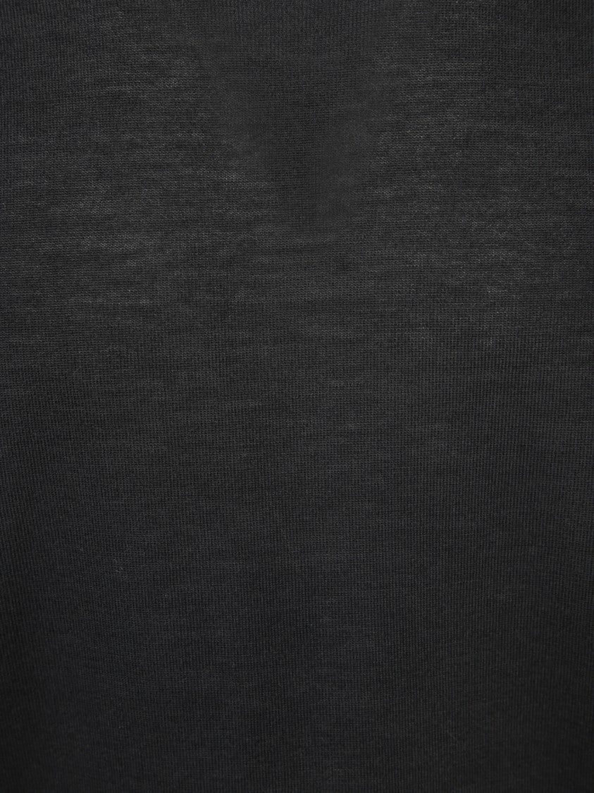 Dell'oglio Black Cashmere Knitwear