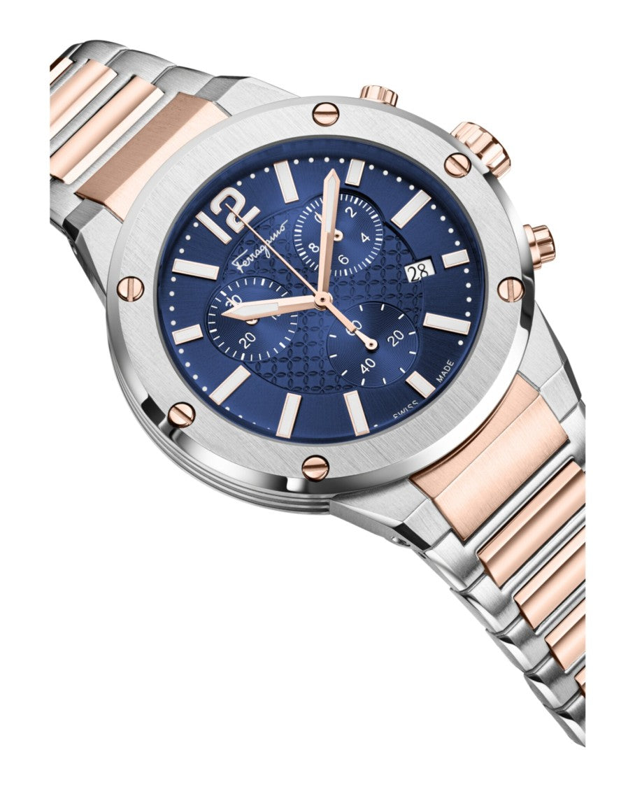 Ferragamo F-80 Chrono Bracelet Watch