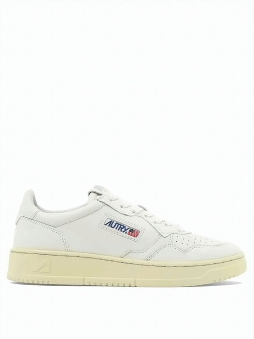 Autry Smooth Goat Leather Low-Top Sneakers