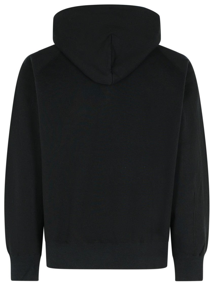 Sacai 'Charhartt Work In Progress' Black Cotton Sweatshirt
