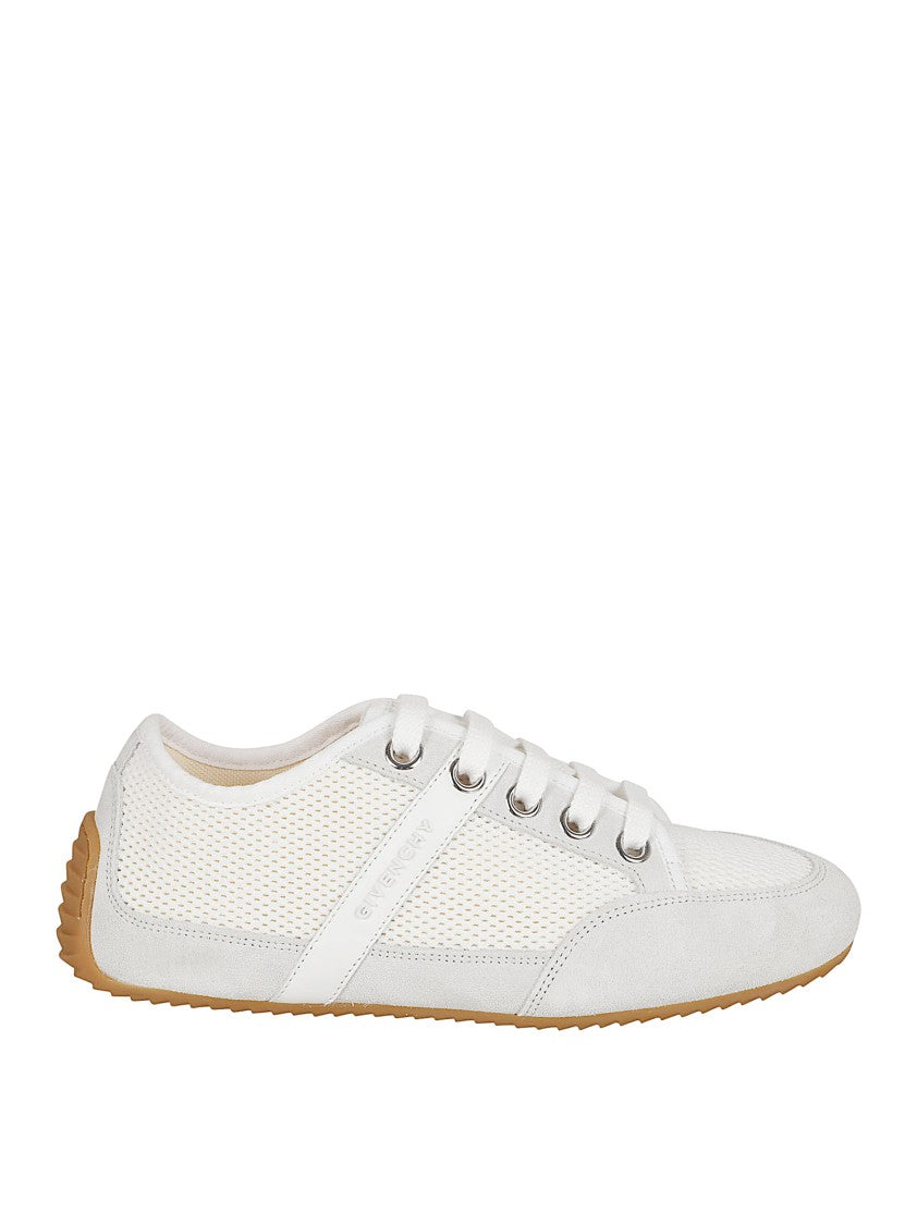Givenchy Low-Top Sneakers In Mesh And Suede