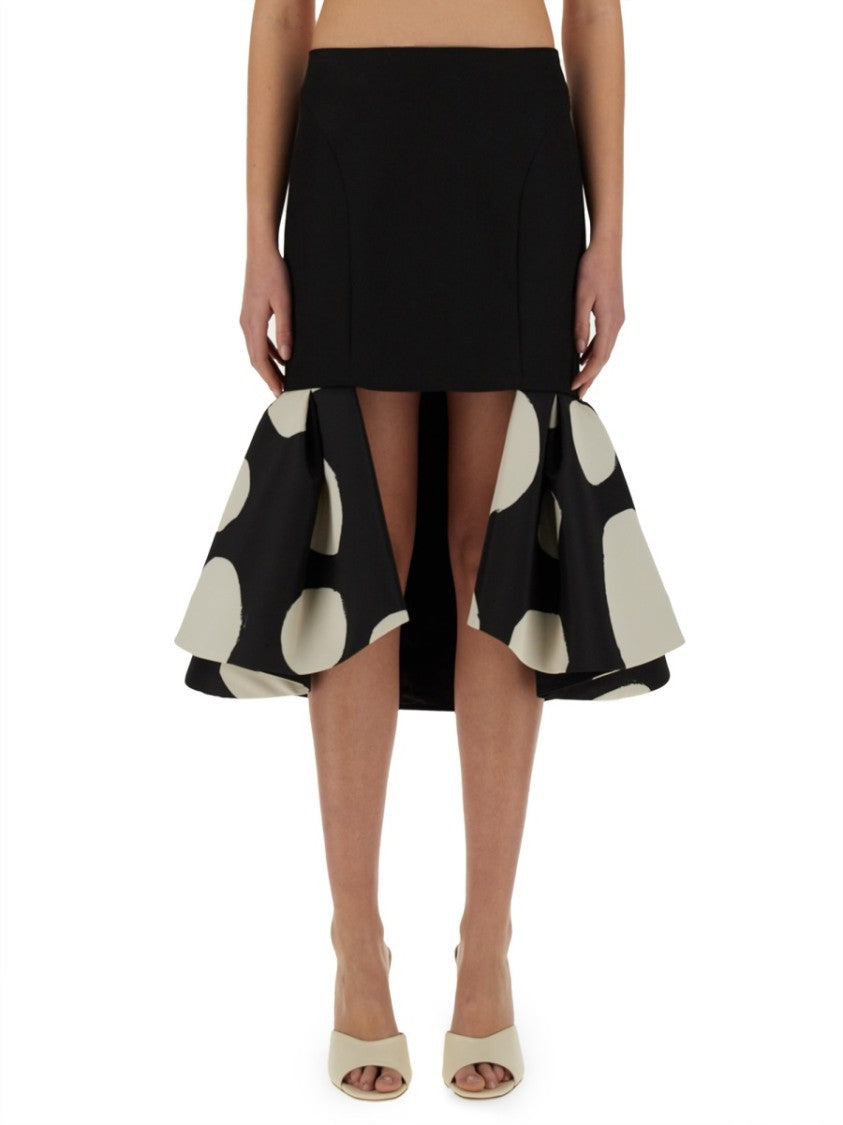Nina Ricci Midi Skirt With High Waist