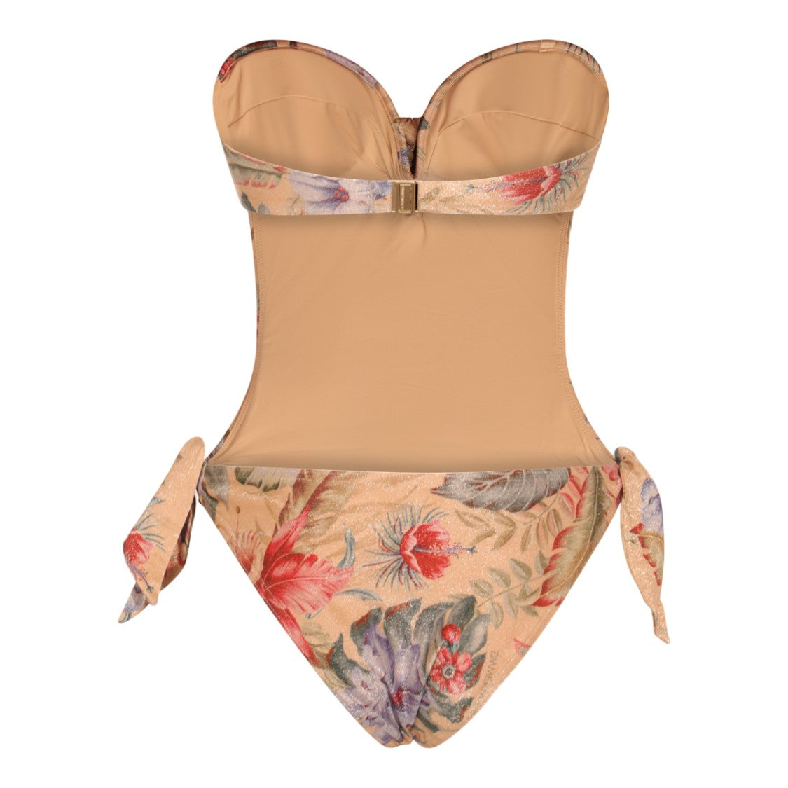 Zimmermann Strapless One-Piece Swimsuit With Sweetheart Neckline