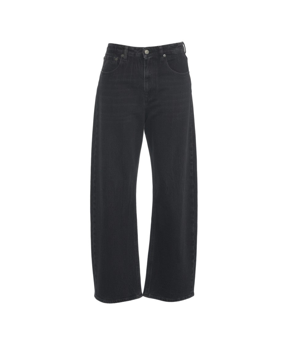 Erika Cavallini Wide-Leg Jeans With Timeless Five-Pocket Design