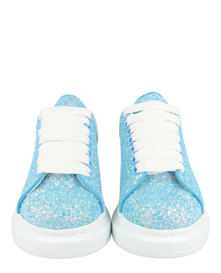 Alexander Mcqueen Glitter Oversized Sneakers