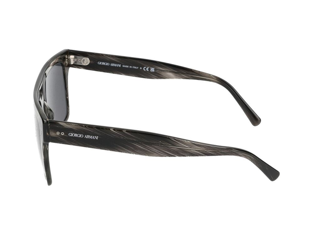 Giorgio Armani Sunglasses 0Ar8177 540787 Striped Grey 52/18/145