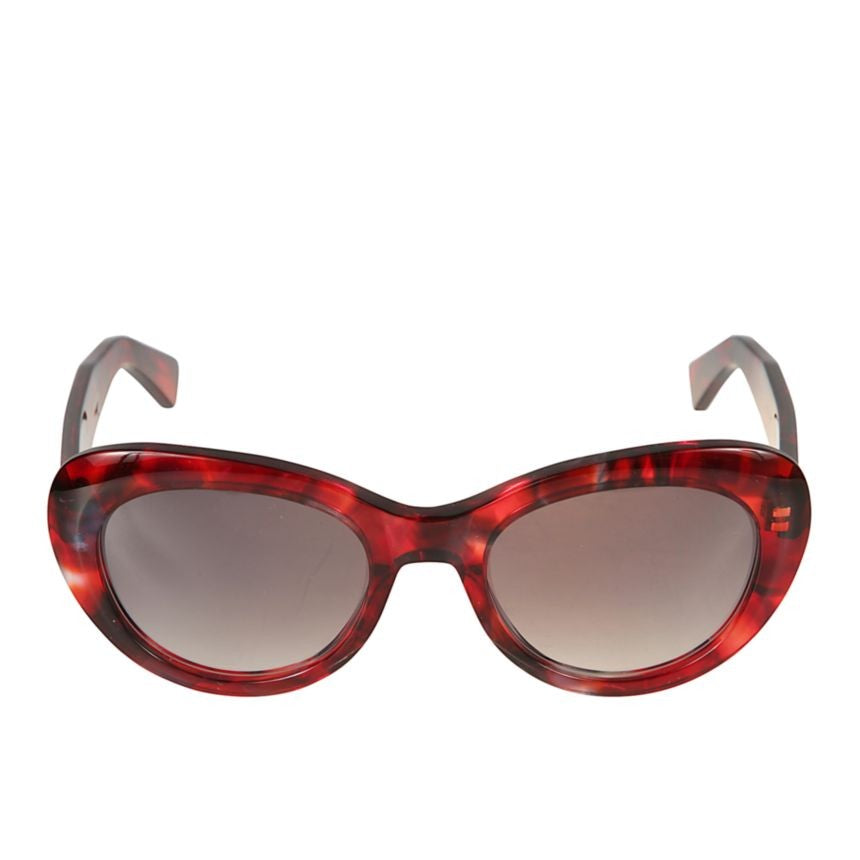 Kador Capri Oversized Cat-Eye Sunglasses With Tortoiseshell Frame