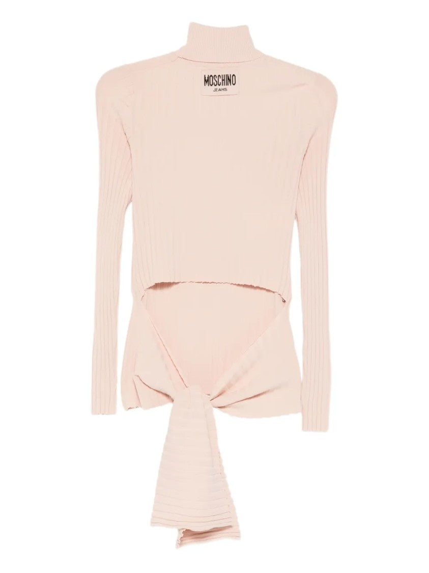 Moschino Fitted Knitwear With Classic Design And Smooth Texture