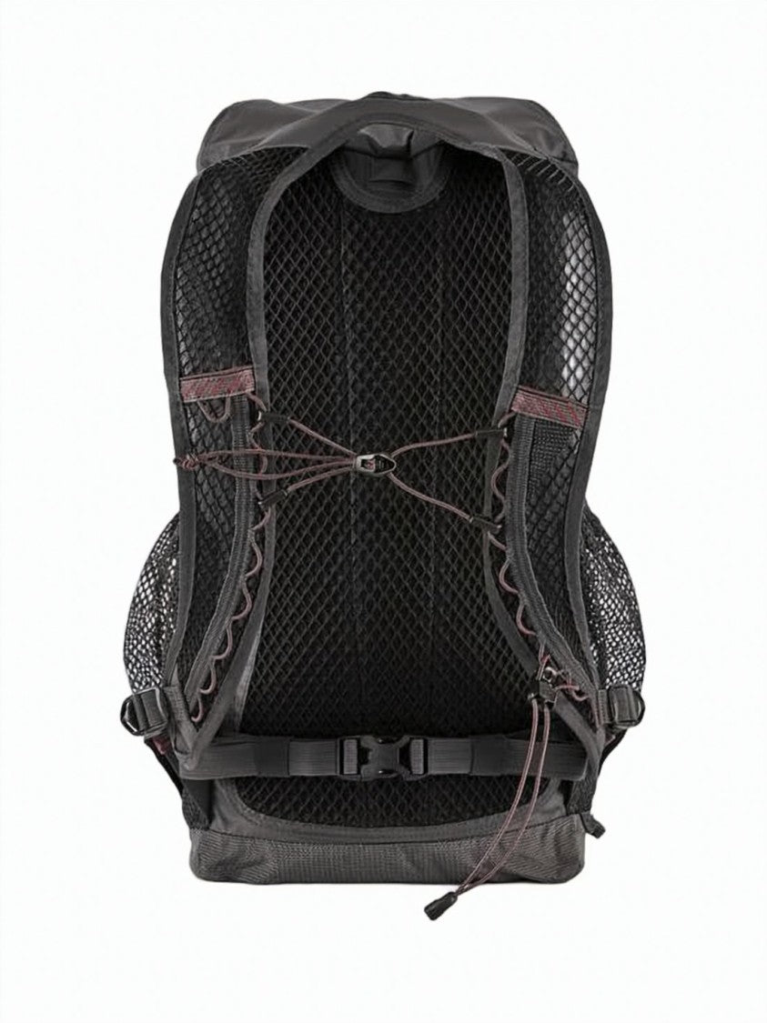 Klattermusen Functional Black Polyamide Roll-Top Backpack With Adjustable Straps