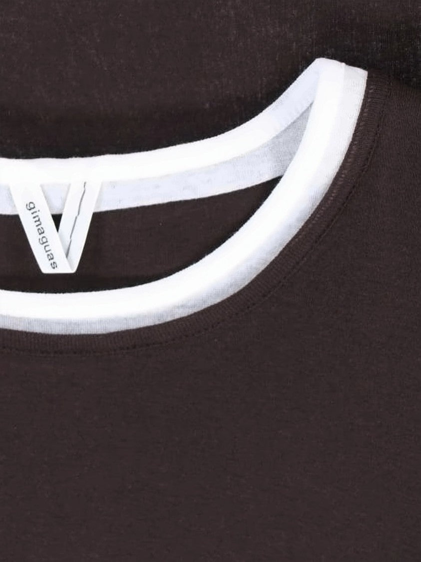 Gimaguas Long-Sleeve Semi-Sheer Top