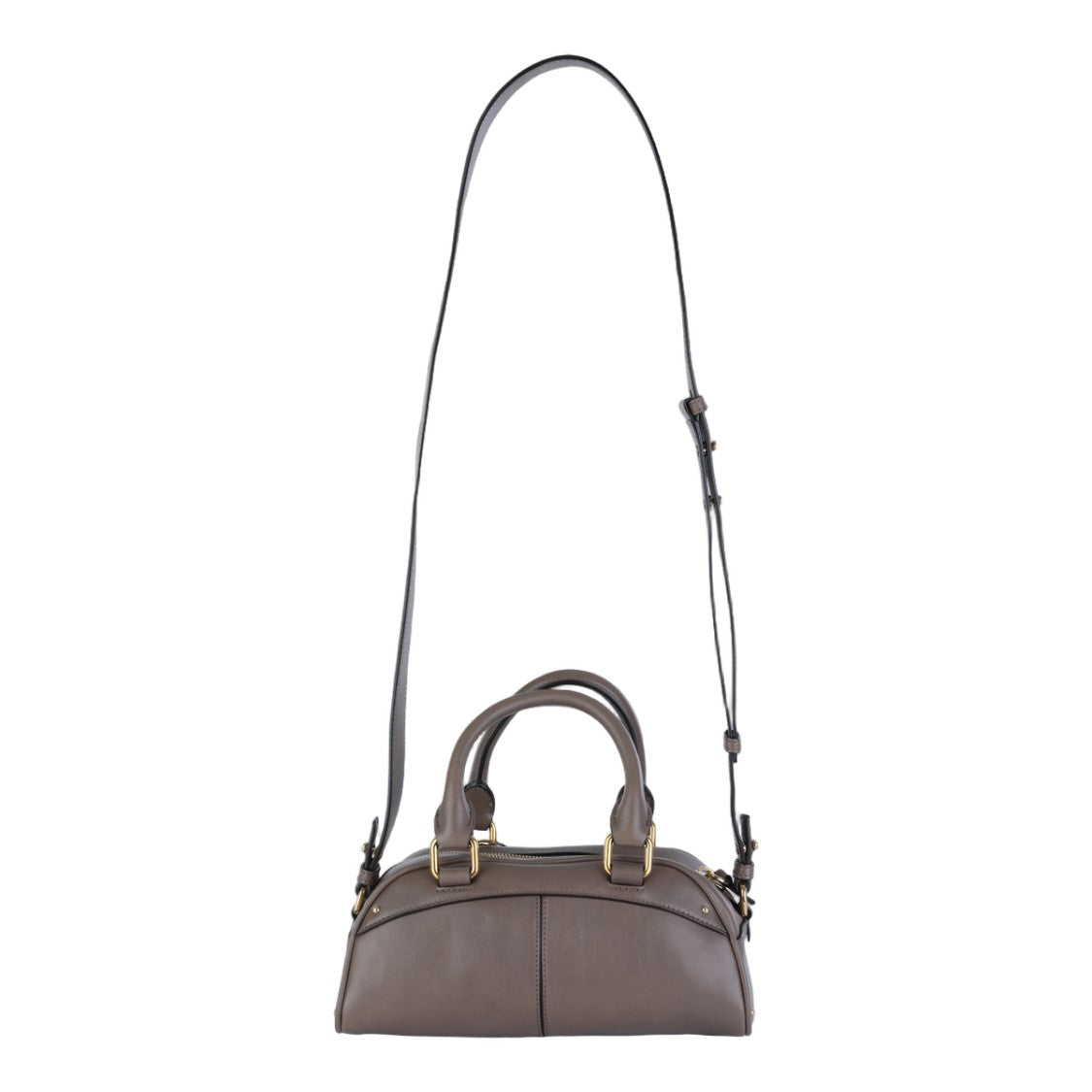 Chloé Elongated Rectangular Chloè Handbag With Gold-Tone Accents