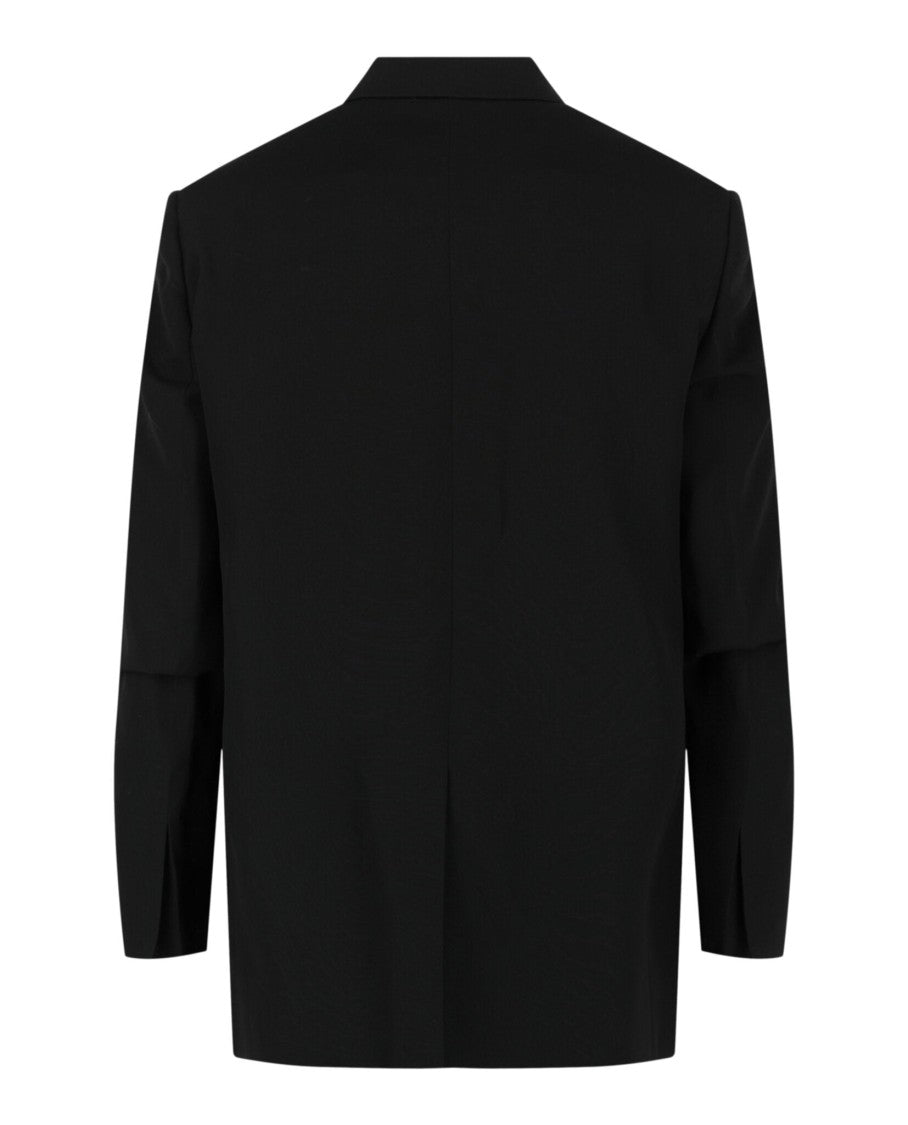 Givenchy Overlapped Lapel Oversized Blazer