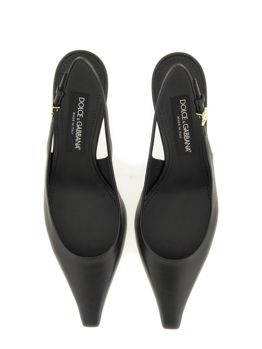 Dolce & Gabbana Slingback With Logo