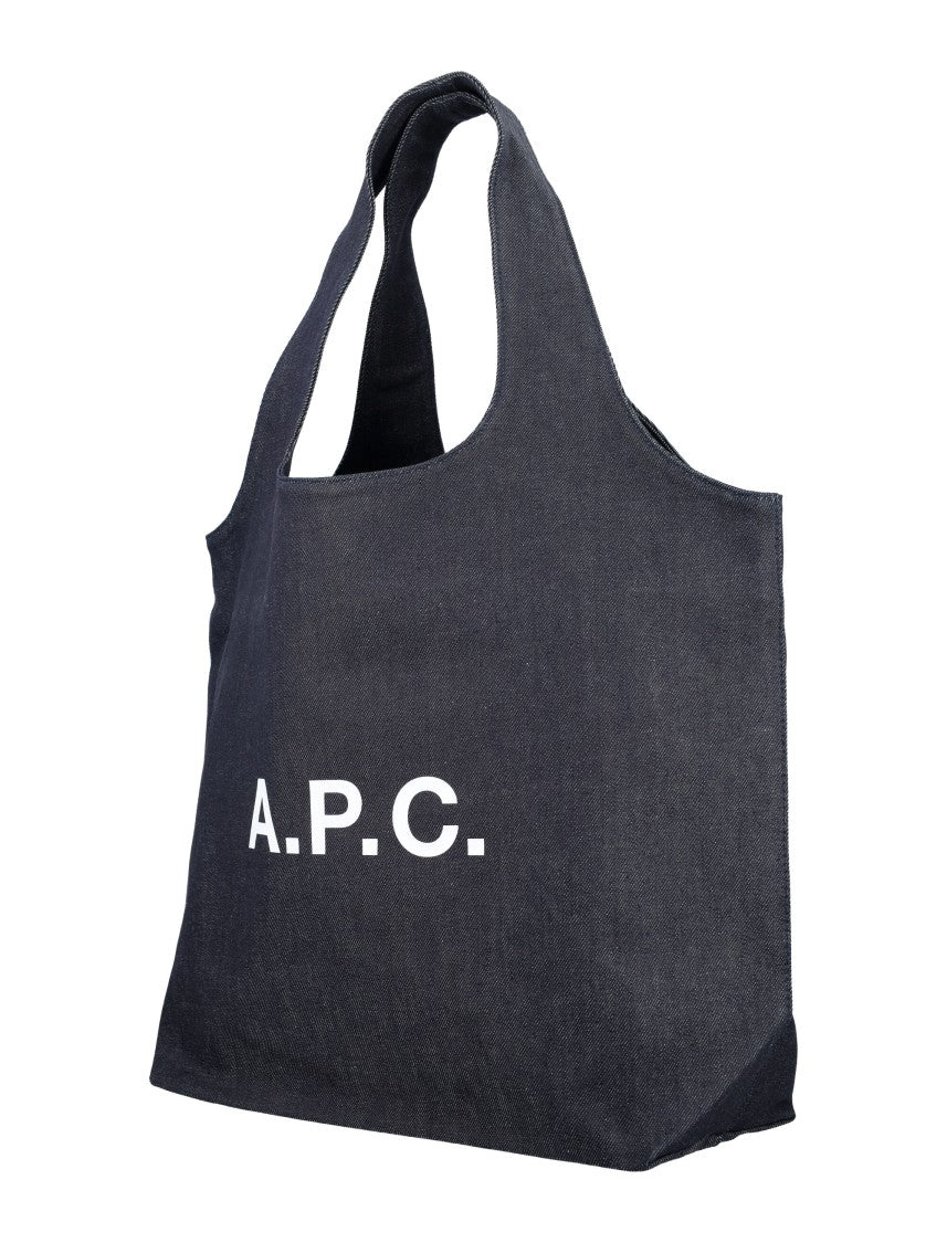 A.P.C. Oversized Denim Tote Bag