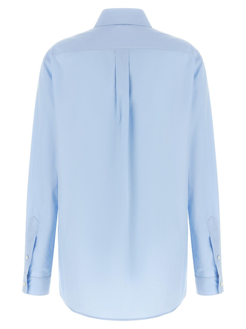 Miu Miu Logo Embroidery Shirt
