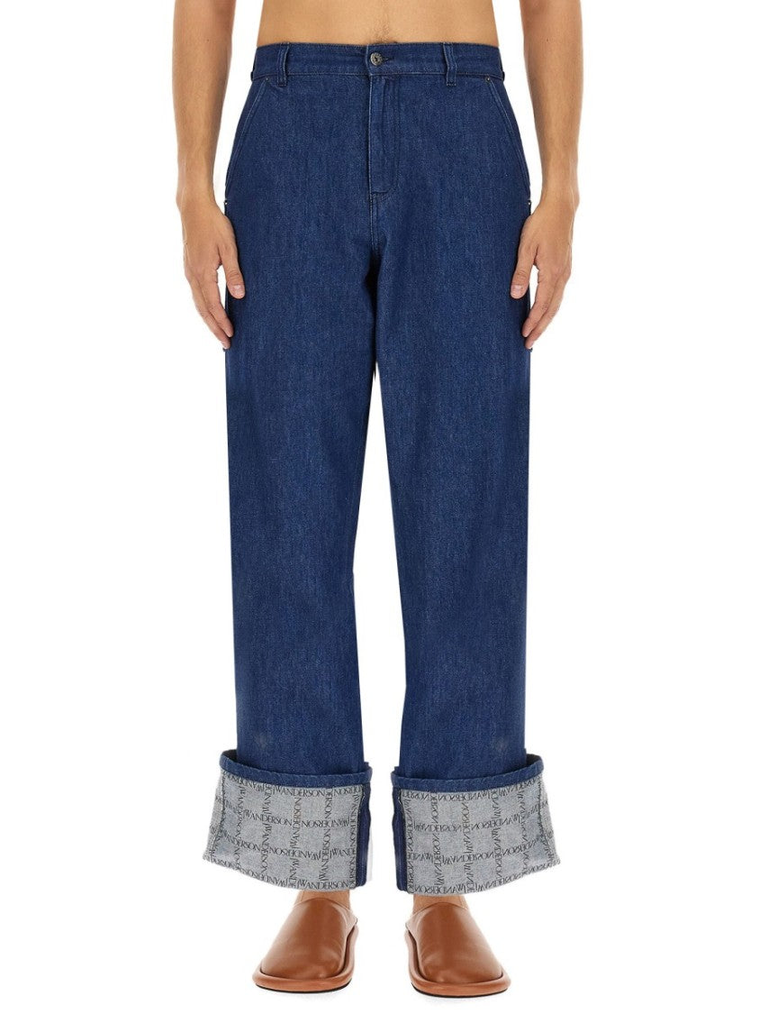 J. W. Anderson High-Waisted Relaxed Fit Jeans