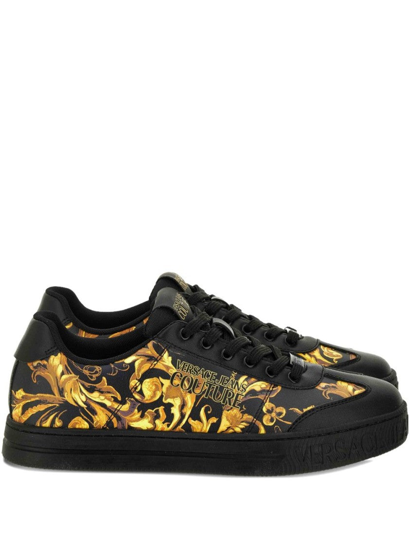 Versace Jeans Couture Baroque Printed Sneaker