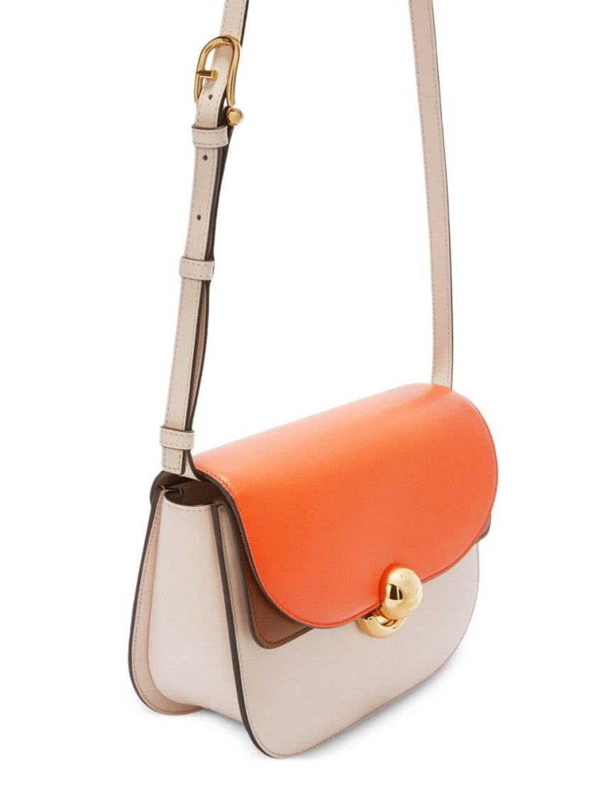 Furla Structured Shoulder Bag With Foldover Top