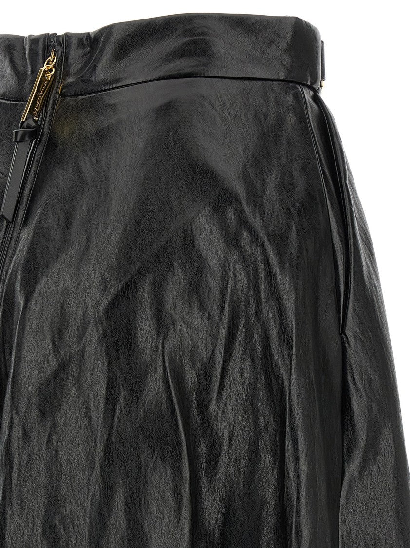 Elisabetta Franchi Craquelé Skirt